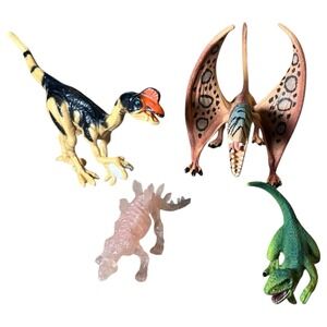 Minature Dinosaur Figure Lot Of 4  Dino Valley Schleich